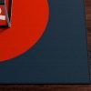 Paper Chaser Area Rug • Closeup Paper Chaser Area Rug