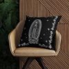 pillow-ladyguadalupe-chair Our Lady Guadalupe Throw Pillow