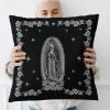 pillow-ladyguadalupe-holding Our Lady Guadalupe Throw Pillow