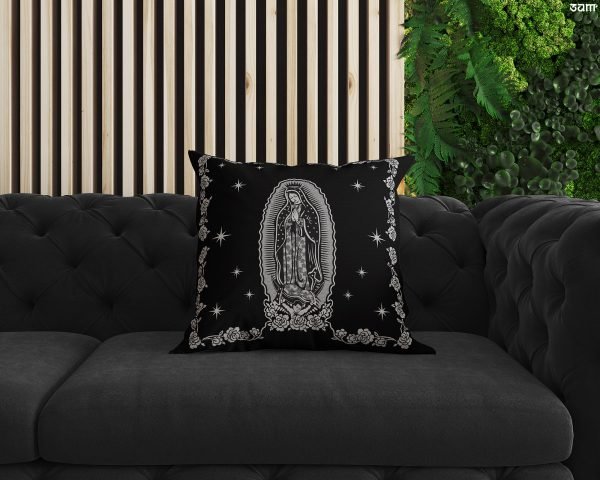 pillow-ladyguadalupe-zenroom Our Lady Guadalupe Throw Pillow