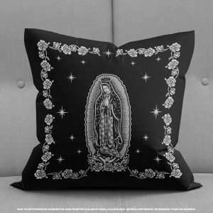 Our Lady Guadalupe Throw Pillow Our Lady Guadalupe Throw Pillow