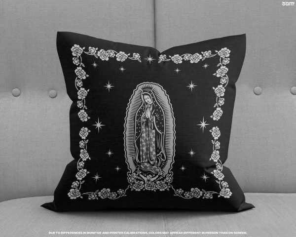 Our Lady Guadalupe Throw Pillow Our Lady Guadalupe Throw Pillow