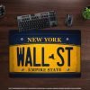WALL ST License Plate Desk Mat