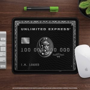 Black Card Gaming Mousepad Black Card Gaming Mousepad