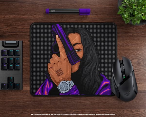 No Smoke Gaming Mousepad Shots Fired Gaming Mousepad