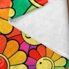 Happy Flowers Blanket • Closeup Happy Flowers Blanket