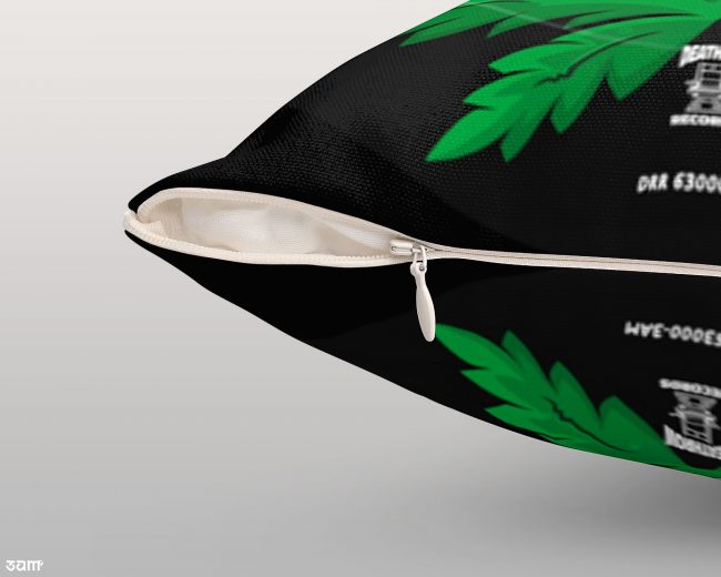 The Chronic Throw Pillow • Zipper The Chronic Throw Pillow