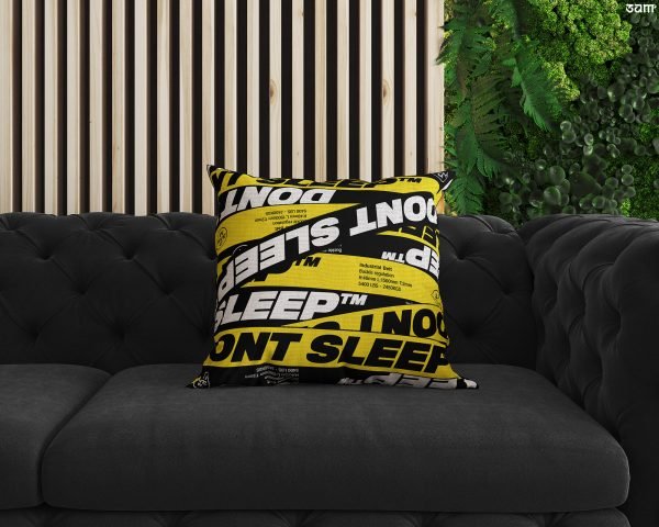 pillow-dontsleep-zenroom Dont Sleep Throw Pillow