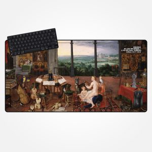 Sense of Hearing Baroque Desk Mat