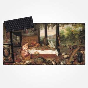 The Sense of Taste Baroque Desk Mat